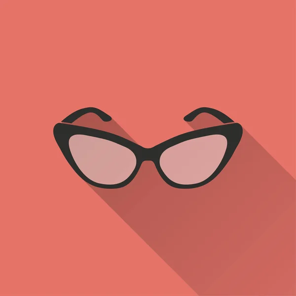 Sunglasses vector icon — Stock Vector