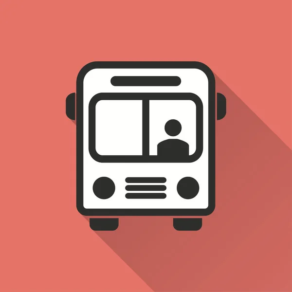 Bus vector icon — Stock Vector