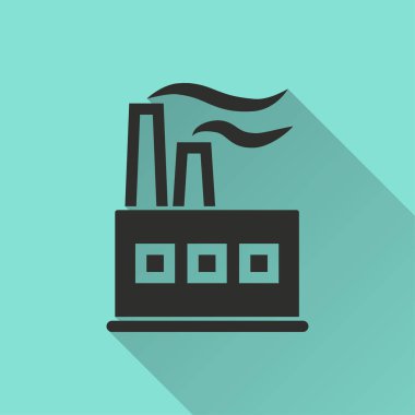 Fabrika vektör simgesi