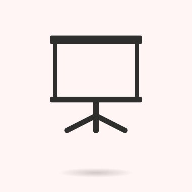 Diyagram kurulu - vektör simgesi.