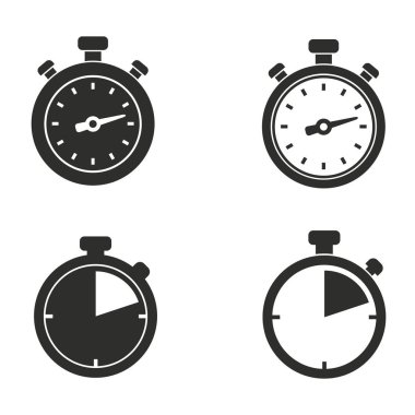 Kronometre Icon set.