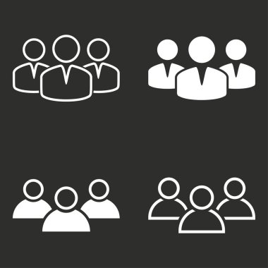 insanlar Icon set.