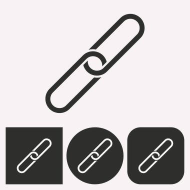 Link - vektör simgesi.