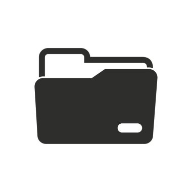 Klasör - vektör simgesi.