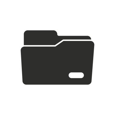 Klasör - vektör simgesi.