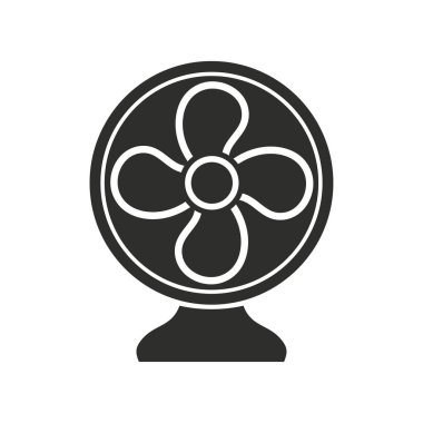 Fan - vektör simgesi.