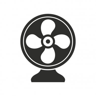 Fan - vektör simgesi.