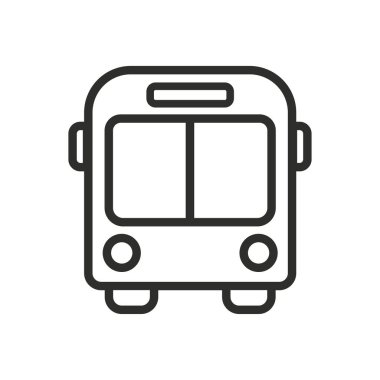 Otobüs - vektör simgesi.