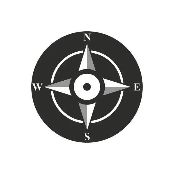 Kompass - vektor icon. — Stock vektor