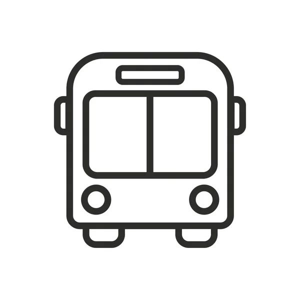 Autobus icona vettoriale . — Vettoriale Stock