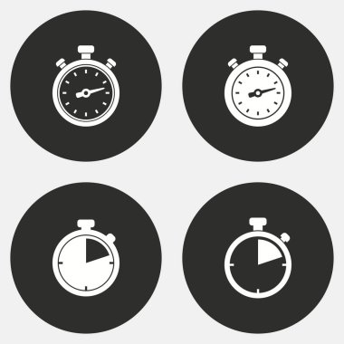 Kronometre Icon set.