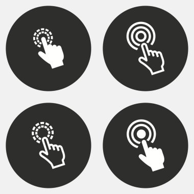 Dokunmatik Icon set.