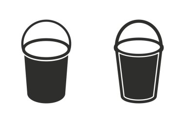 Kova - vektör simgesi.