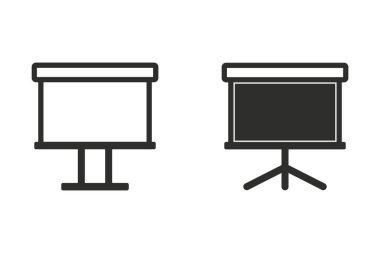 Diyagram kurulu - vektör simgesi.