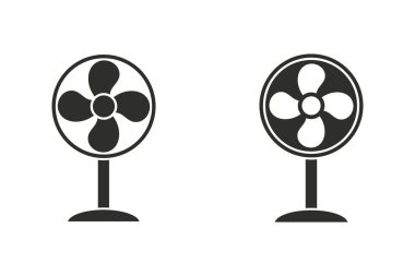 Fan - vektör simgesi.