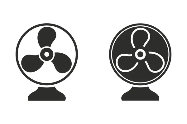 Fan - vektor icon. — Stock vektor