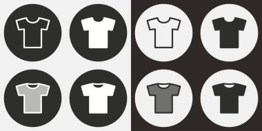 T-shirt Icon set.