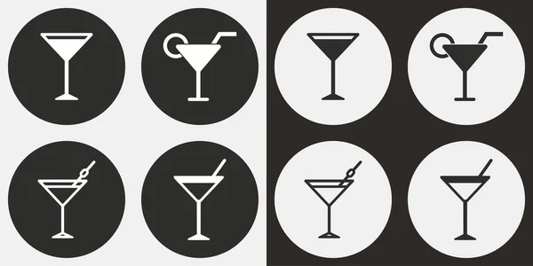 Set icona cocktail . — Vettoriale Stock