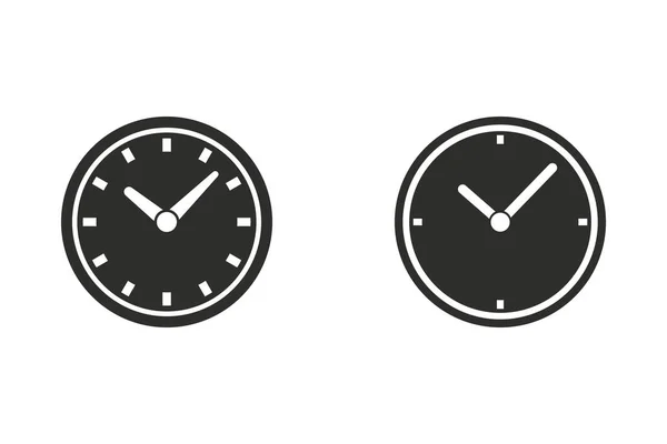 Reloj - icono de vector . — Vector de stock