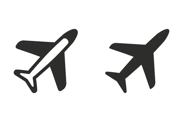 Самолет - векторный значок . — стоковый вектор