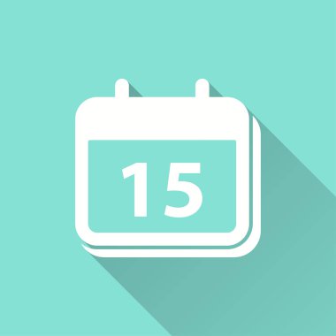 Takvim - vektör simge planlama.