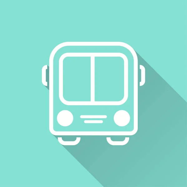 Bus - vector pictogram. — Stockvector