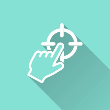 Hedef - vektör simgesi.