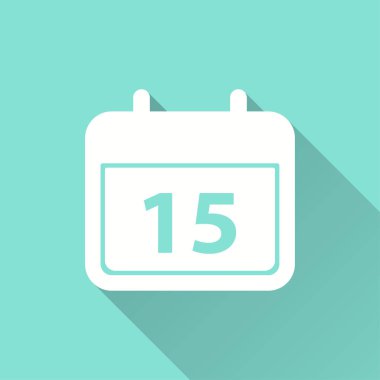 Takvim - vektör simgesi.