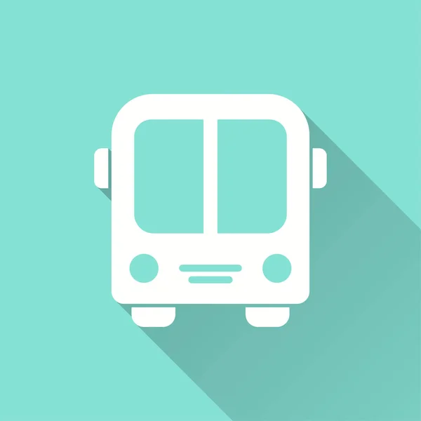 Bus - icono de vector . — Vector de stock