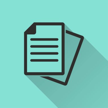 Belge - vektör simgesi.