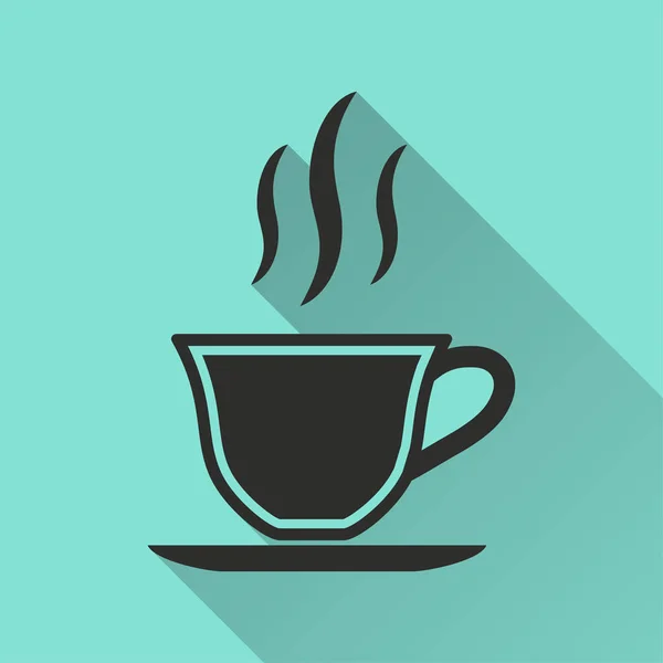 Coffee cup - vector icon. — Stock Vector