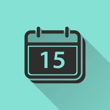 Takvim - vektör simgesi.