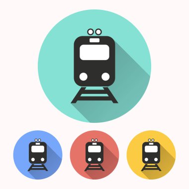 Metro - vektör simgesi.