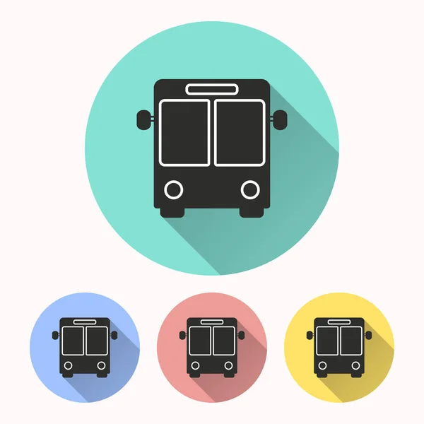 Bus - Vektor-Symbol. — Stockvektor