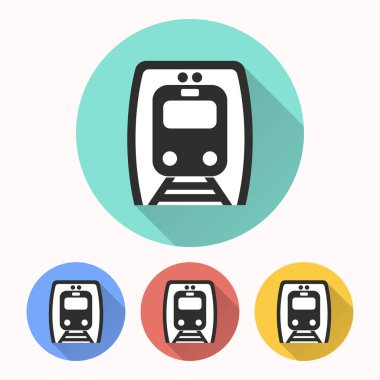 Metro - vektör simgesi.