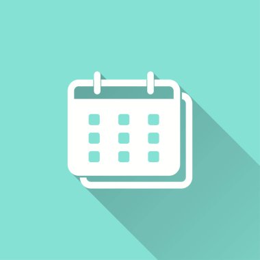 Takvim - vektör simge planlama.