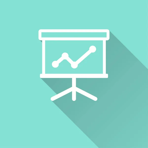 Placa de diagrama - ícone vetorial . —  Vetores de Stock