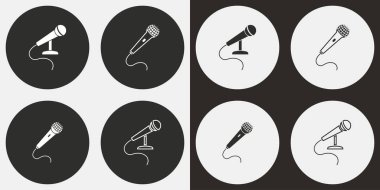 mikrofon Icon set.