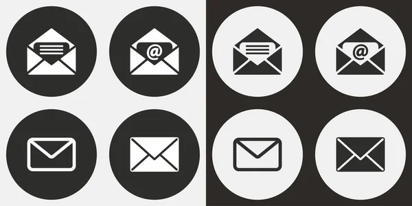 Mail pictogrammenset. — Stockvector