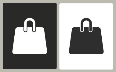 alışveriş çantası - vektör simgesi.