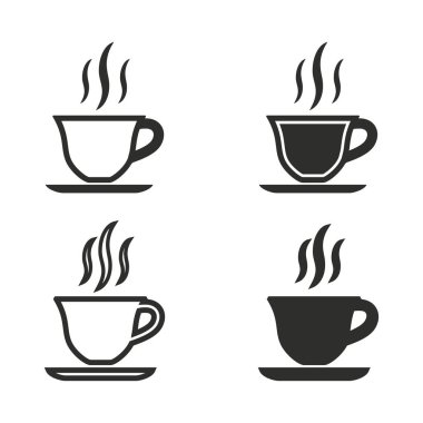 Kahve Kupası Icons set.