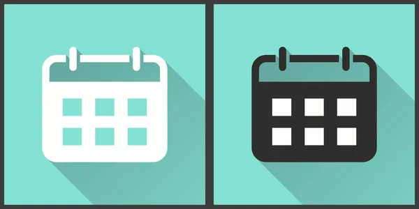 Calendar - vector icon. — Stock Vector