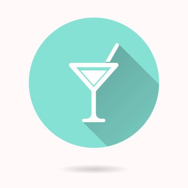 Kokteyl - vektör simgesi.