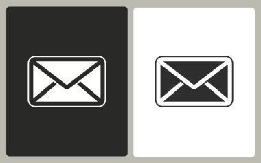 Posta - vektör simgesi.