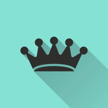 Taç - vektör simgesi.