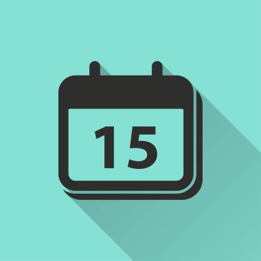 Takvim - vektör simgesi.