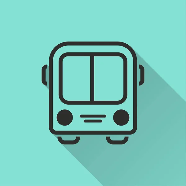 Bus - vector pictogram. — Stockvector