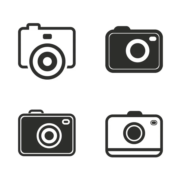 Foto icono conjunto . — Vector de stock