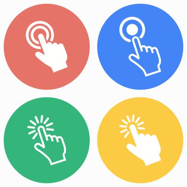 Dokunmatik Icon set.