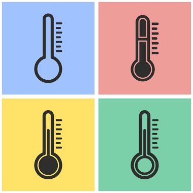 termometre Icon set.